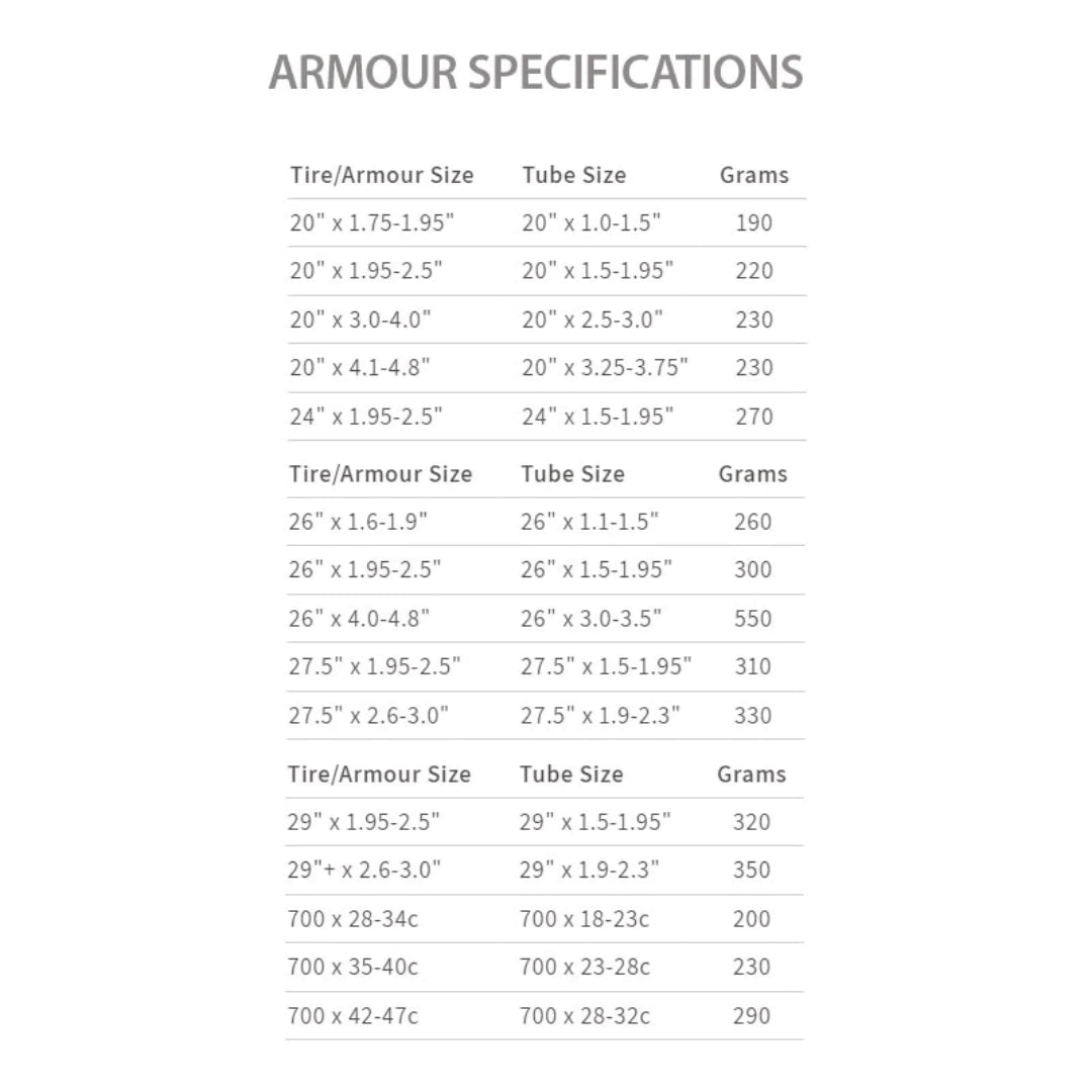 Armour Tube Tannus