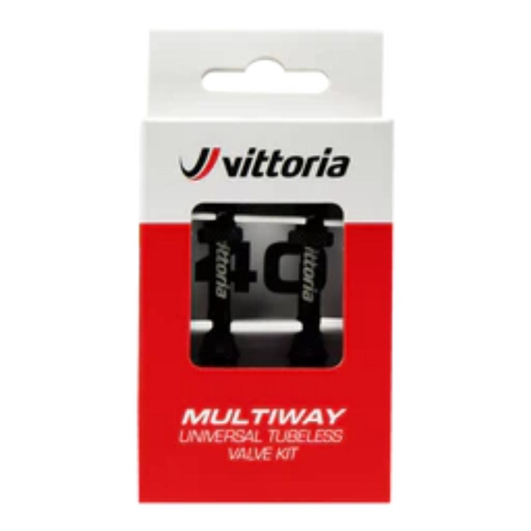 Vittoria Multiway tubeless valve alloy black
