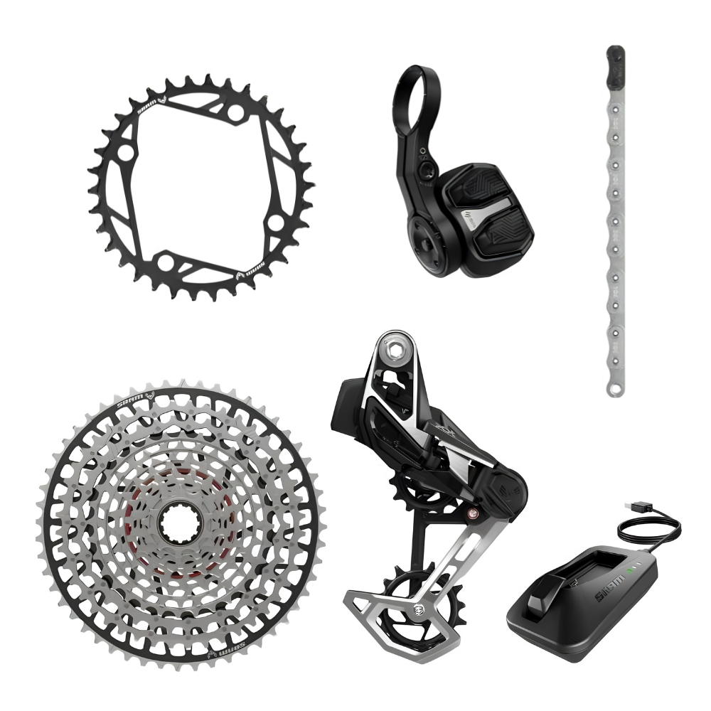 SRAM XX T-Type Eagle AXS eMTB-Gruppe – OHNE KURBELN