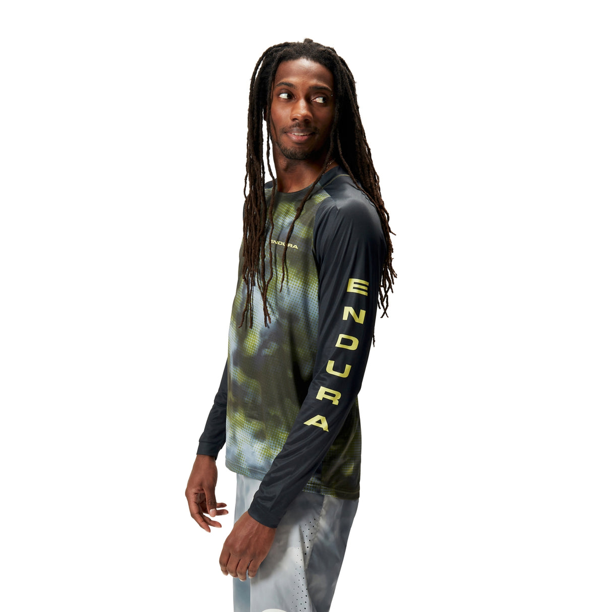 Endura Pixel Cloud L/S Tee LTD