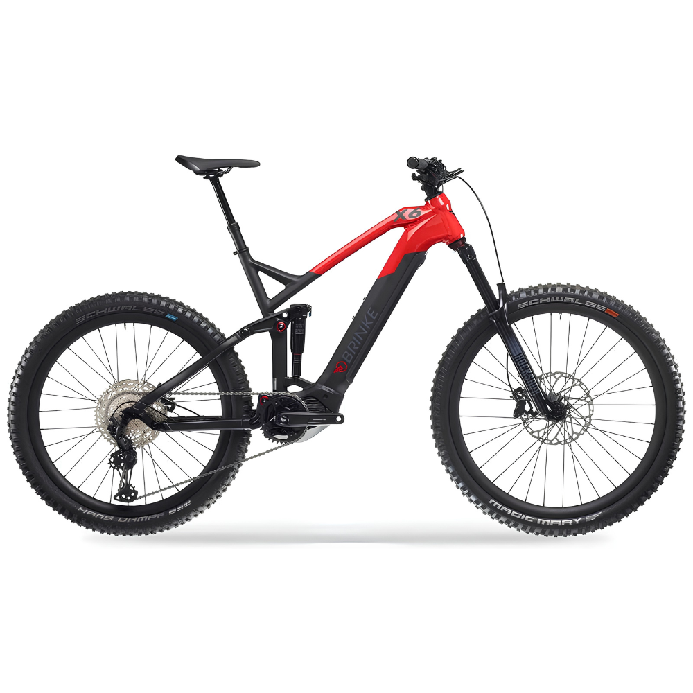 Brinke X6R Nero/Rosso 2026